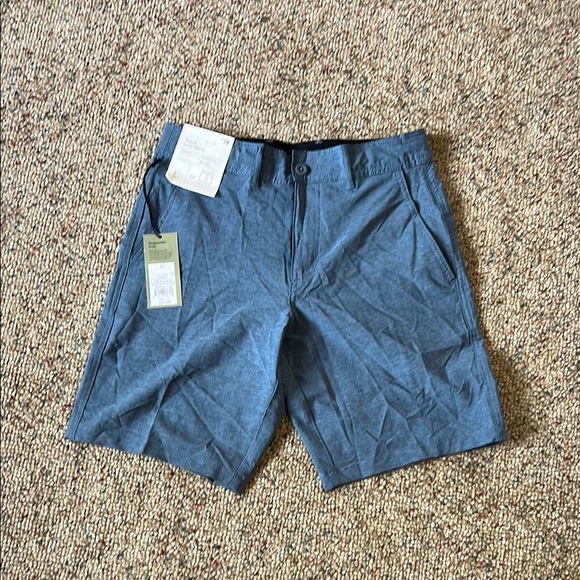 Goodfellow & Co Blue Hybrid Swim Shorts - Picture 1 of 5